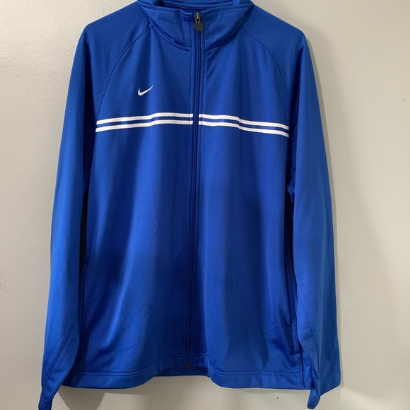 Nike Other - Nike men’s blue zip up jacket